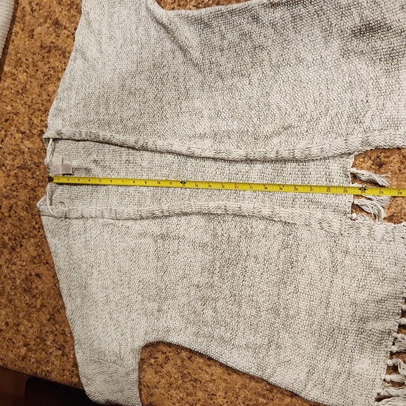 Loft fringe cardigan sweater- small - Picture 9 of 10
